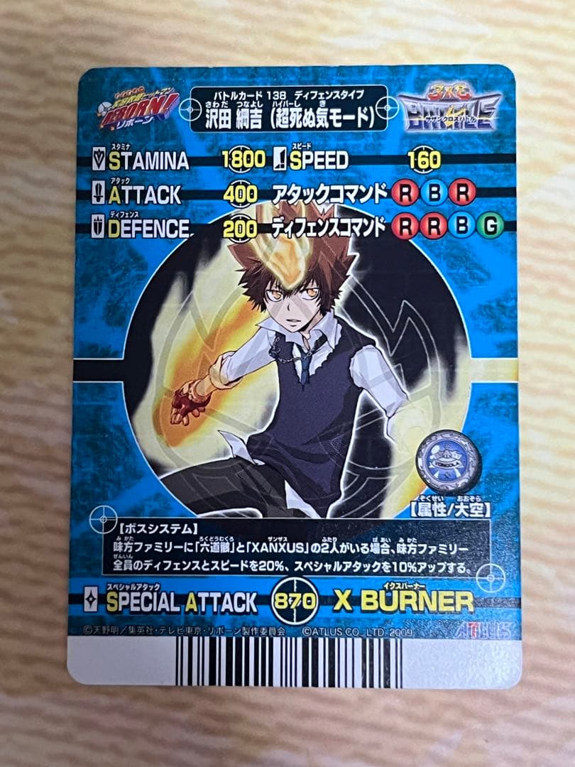 家庭教師ヒットマンREBORN 沢田綱吉 サザンクロスバトル