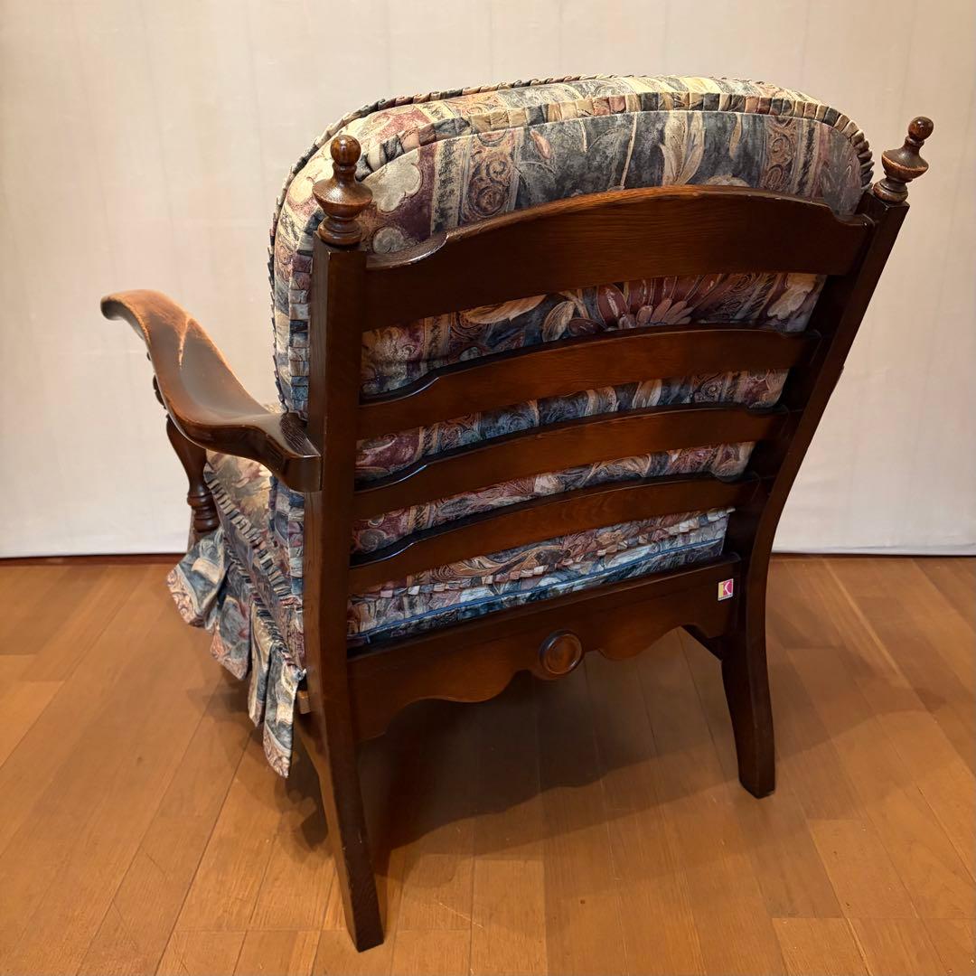 【飛騨産業】\"穂高\"アームチェア (シエスタG) No.1