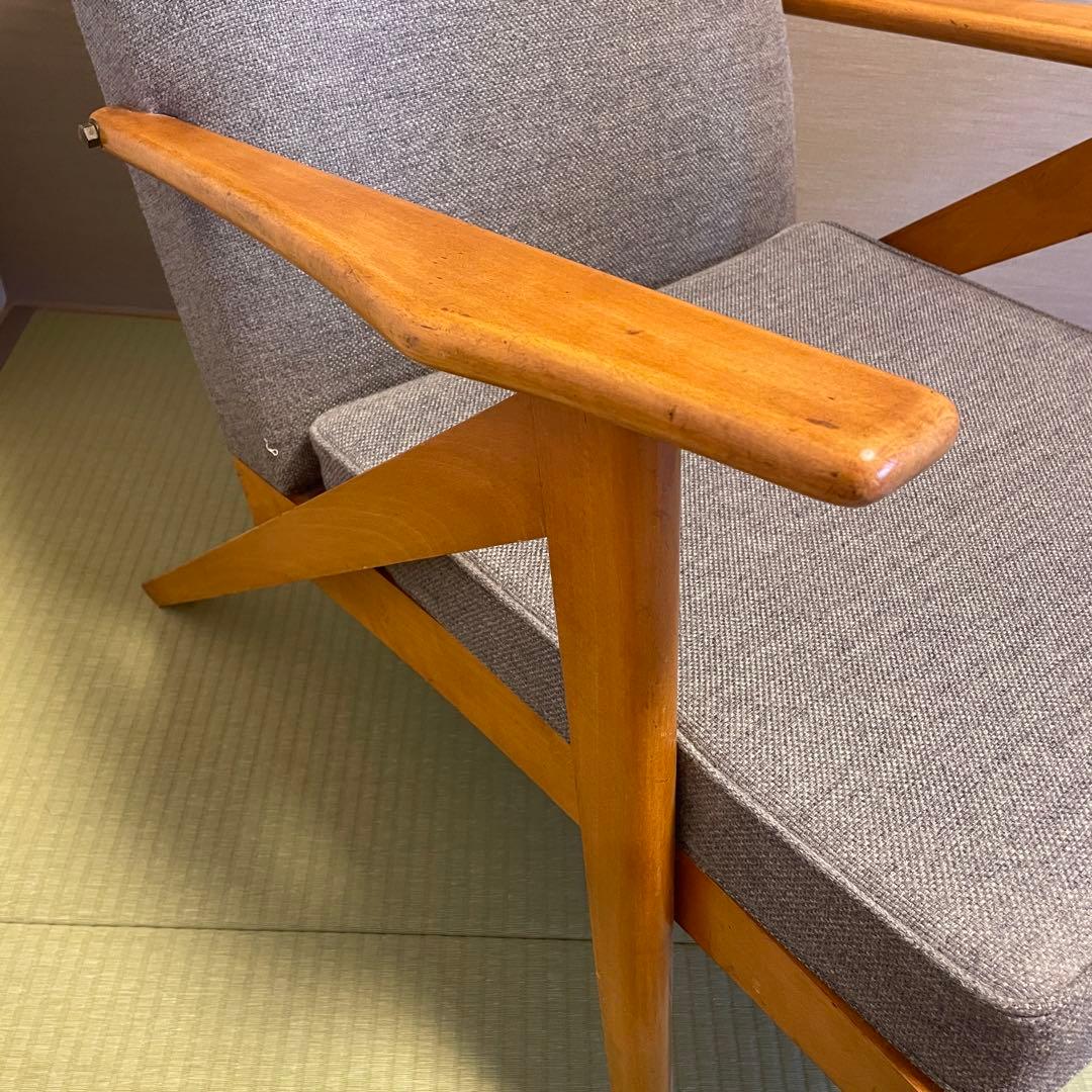 アンティーク1人掛けソファ(直ぐ発送可能)