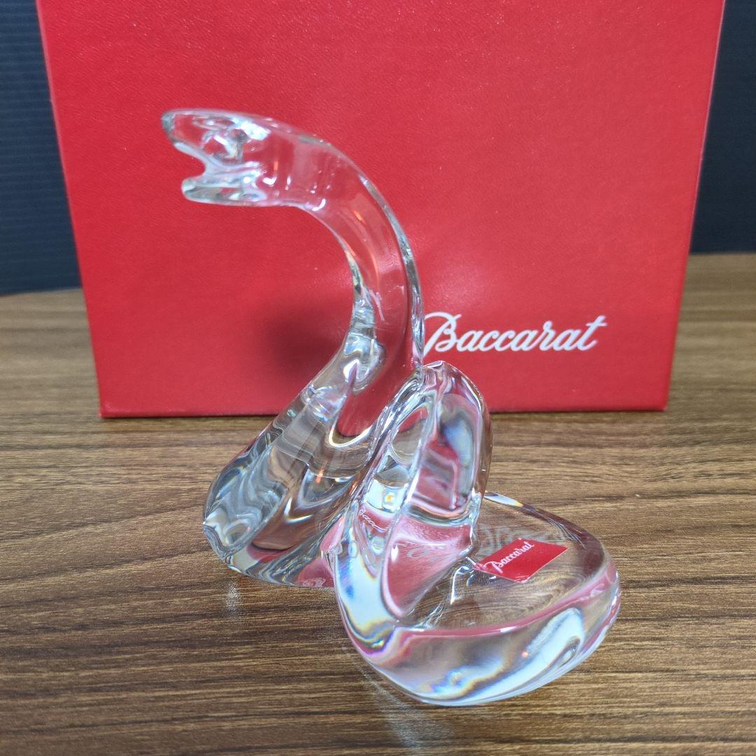 美品・箱付き】バカラ／干支 巳 蛇 スネイク フィギュリン 置物 - メルカリ