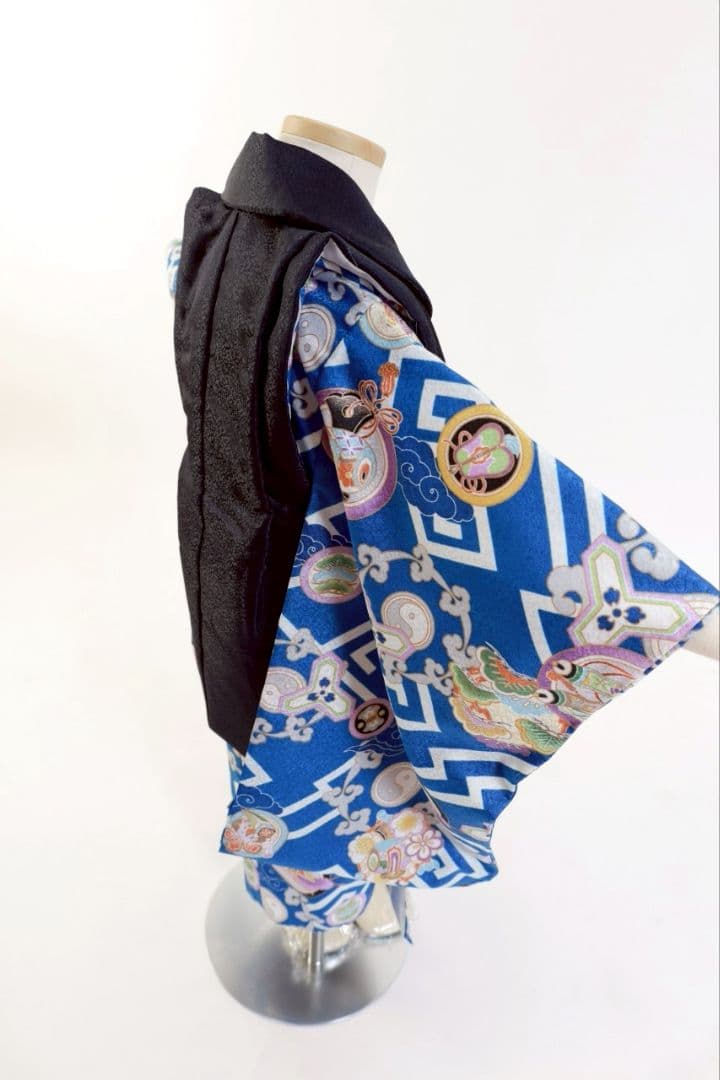 七五三○被布○男の子○被布セット○753○着物○草履○男児被布セット○新品〇5点