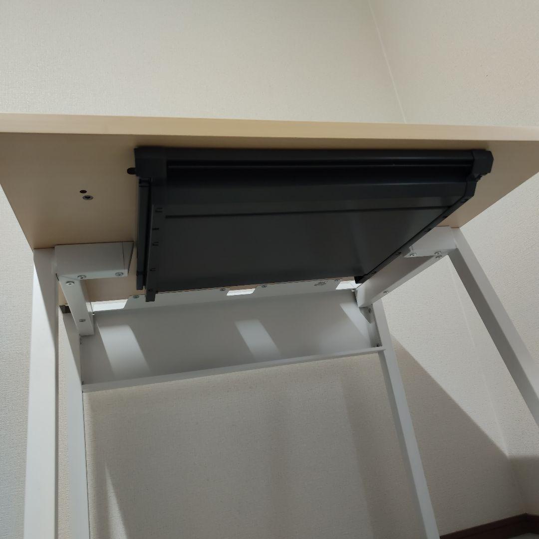 ​【引越し処分】コクヨ LEAN（リーン）幅80cm センター引出付 テレワーク