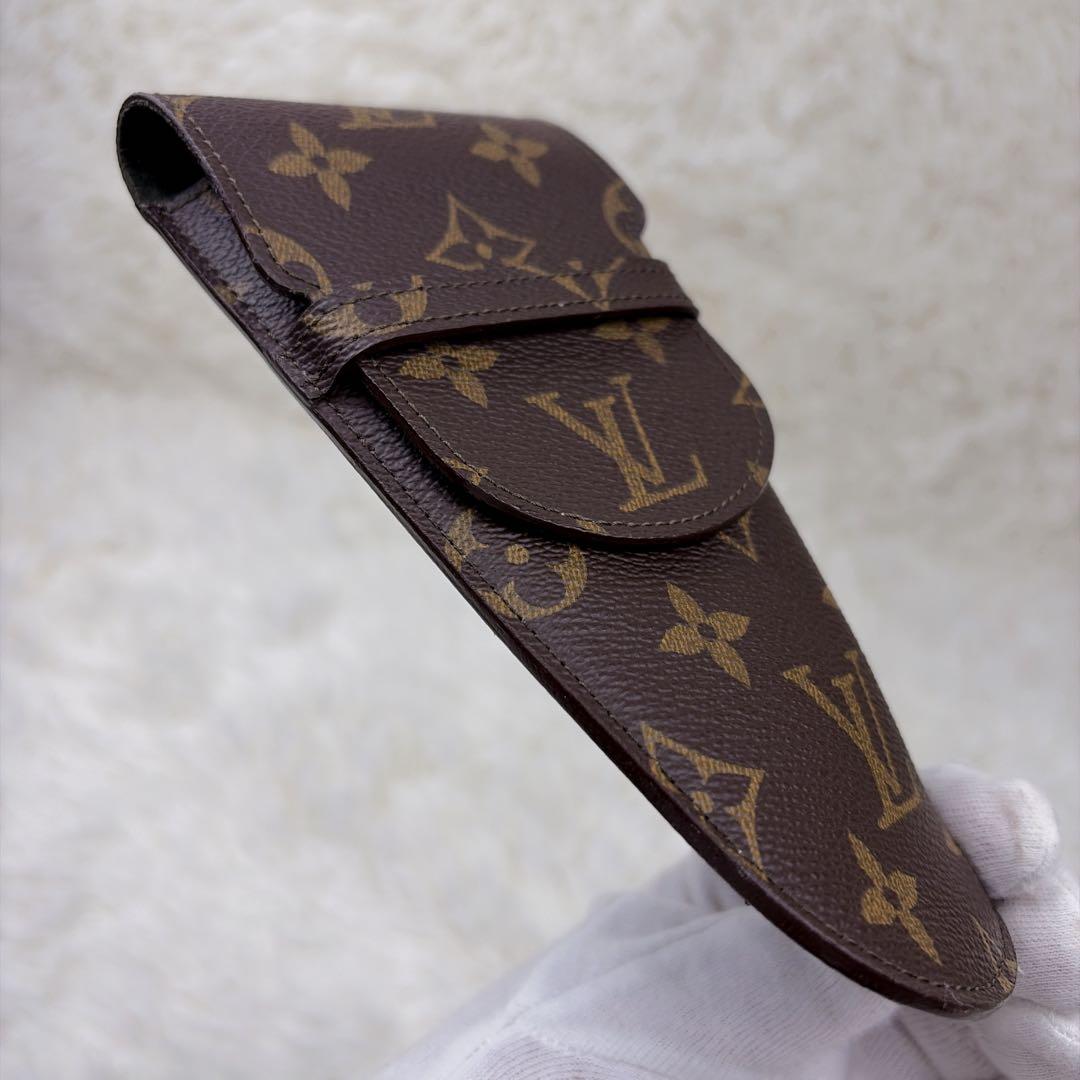 LOUIS VUITTON メガネケース ブラウン