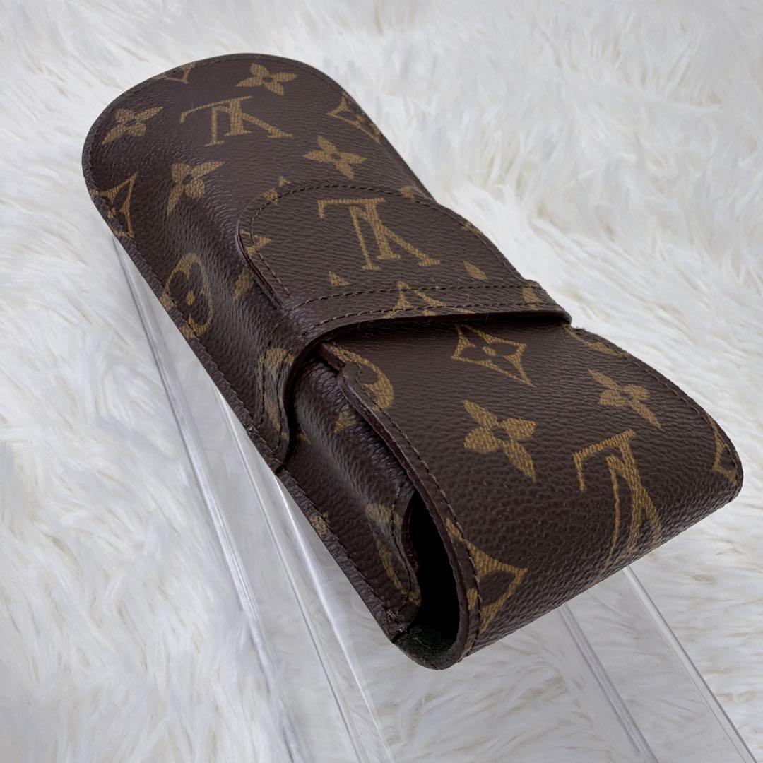 LOUIS VUITTON メガネケース ブラウン