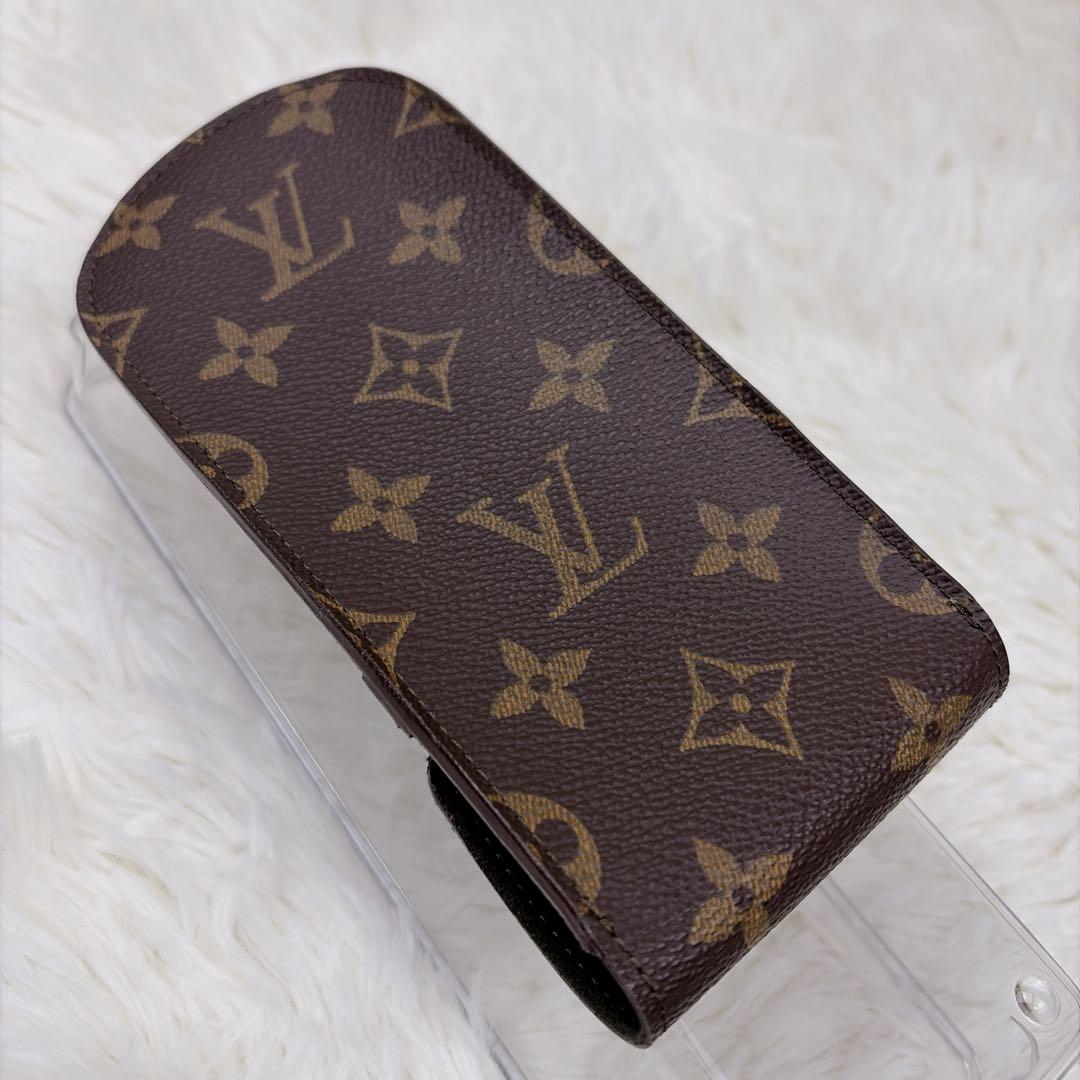 LOUIS VUITTON メガネケース ブラウン