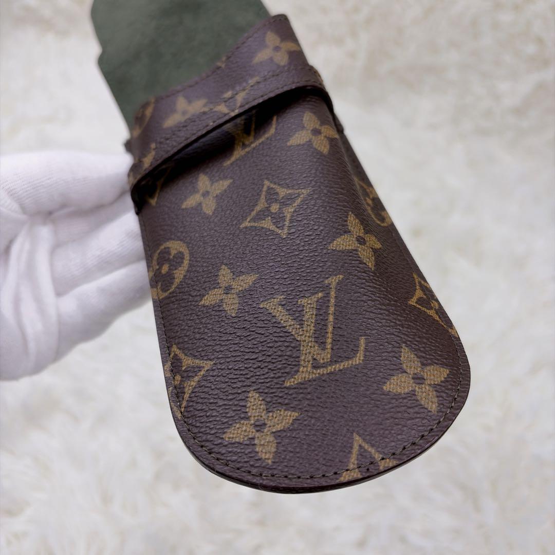 LOUIS VUITTON メガネケース ブラウン