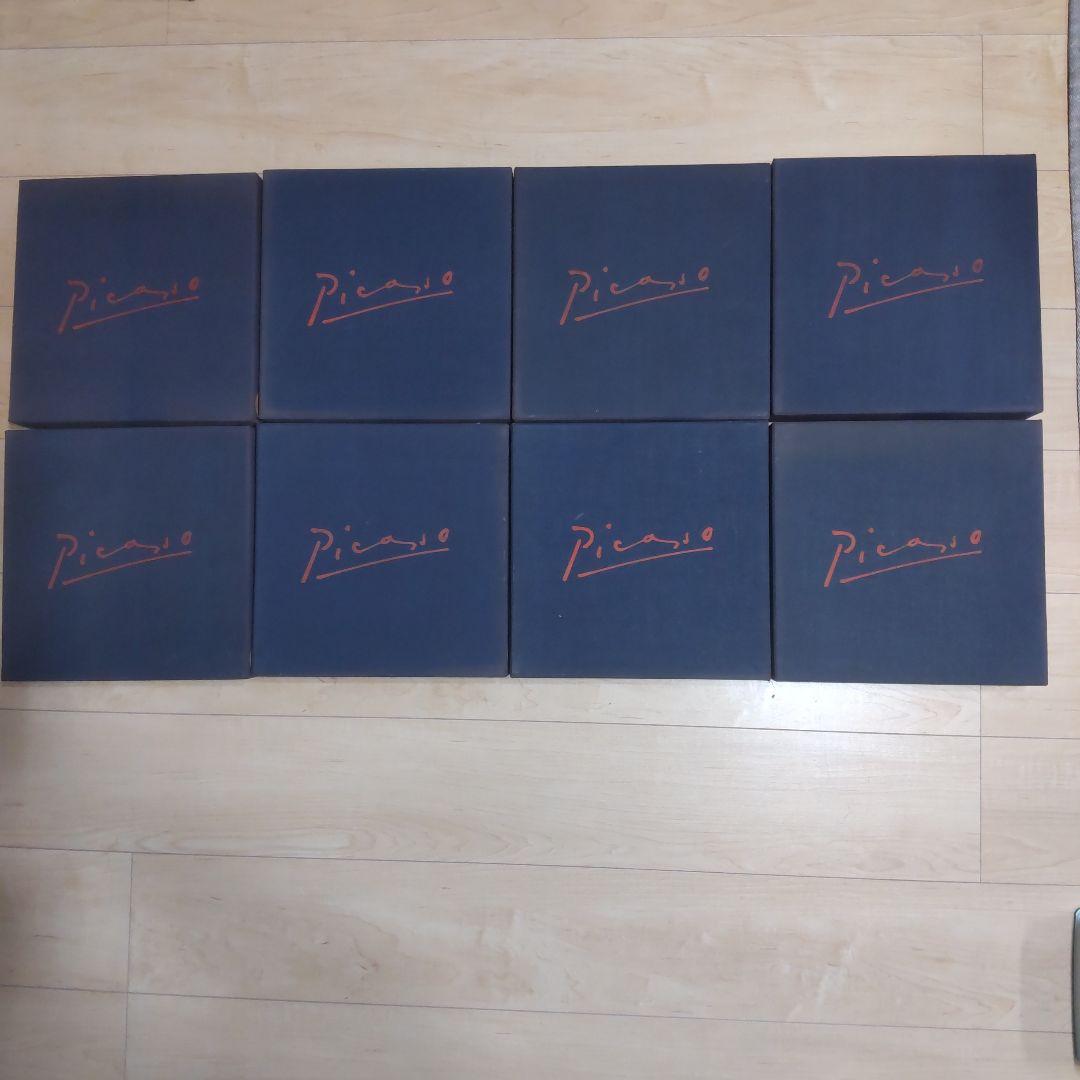 ピカソ　Picasso　お皿　壁掛け　直径約24cm　8枚セット