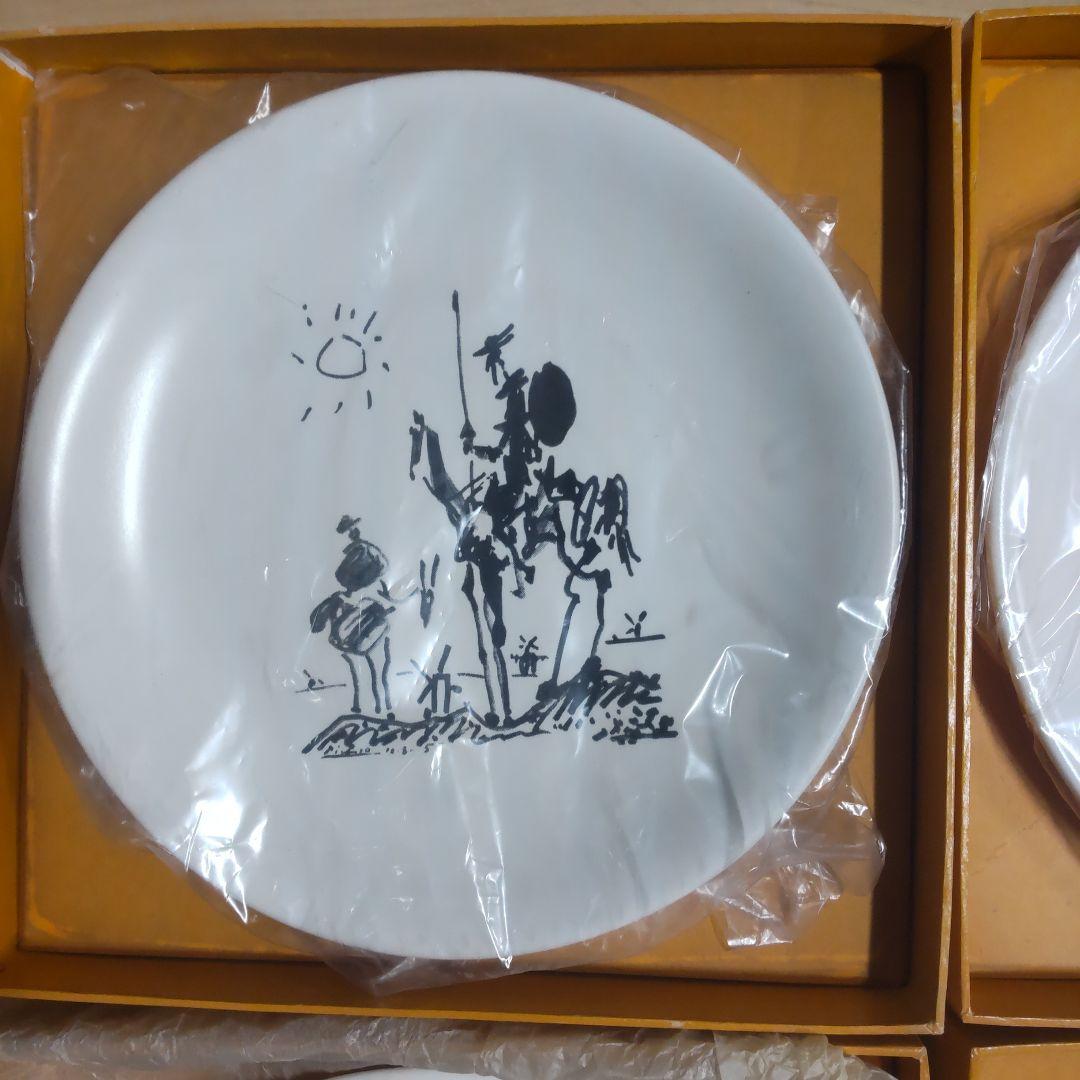 ピカソ　Picasso　お皿　壁掛け　直径約24cm　8枚セット