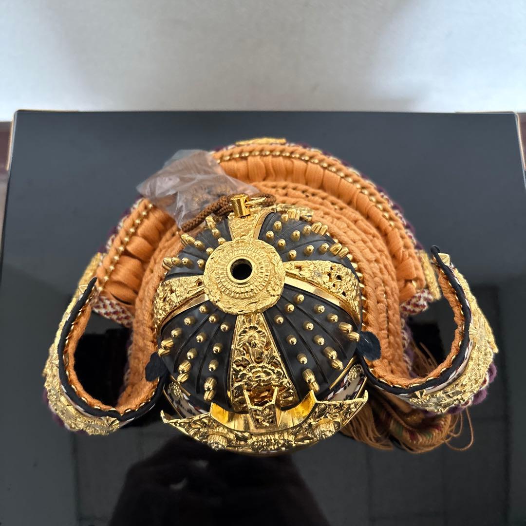 五月人形 金色装飾 兜