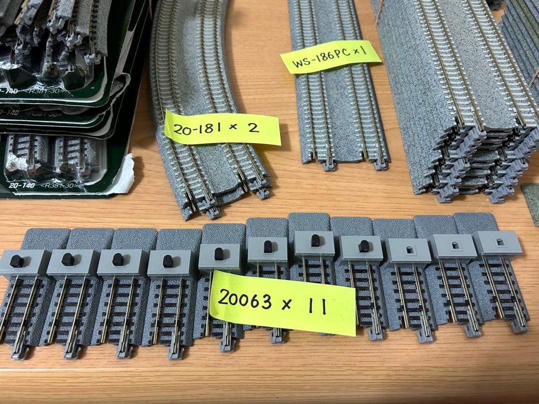 【400本以上！超大量まとめ売り】KATO Nゲージ　レールセット