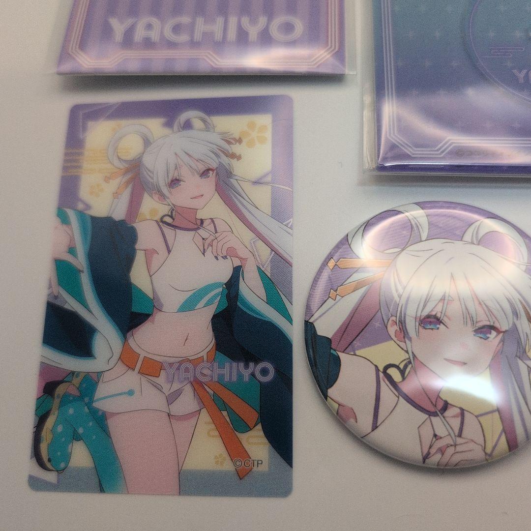 超かぐや姫！ 月見ヤチヨ 7点セット アクスタ 缶バッジ2種 アクキー