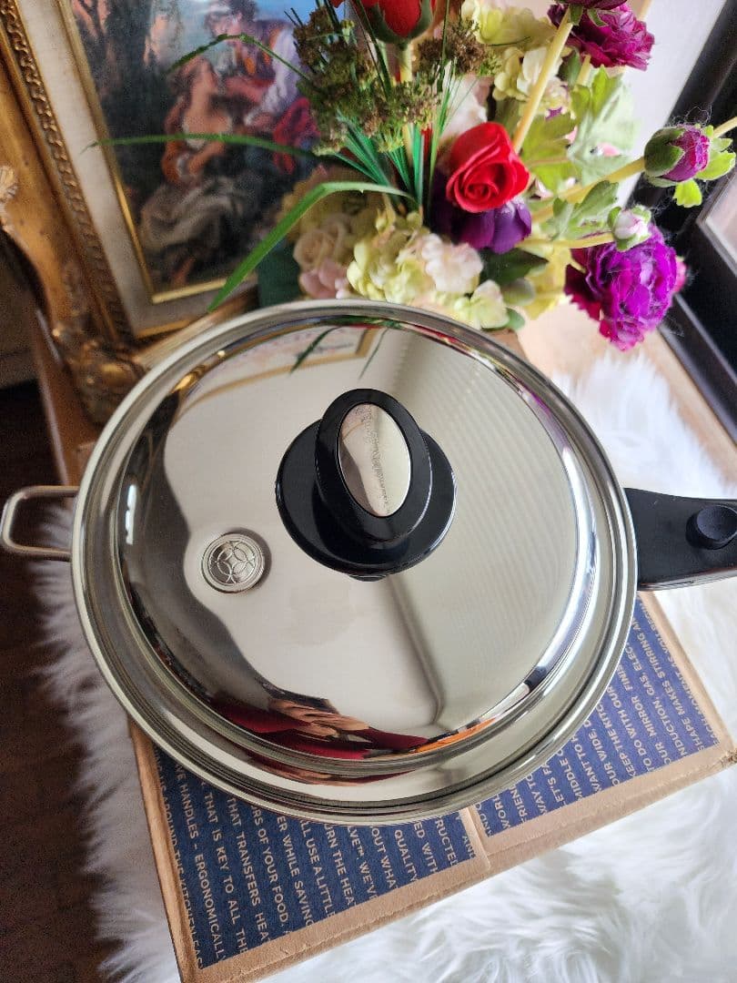 Saladmaster 9インチ/23cm フライパン（蓋付き）