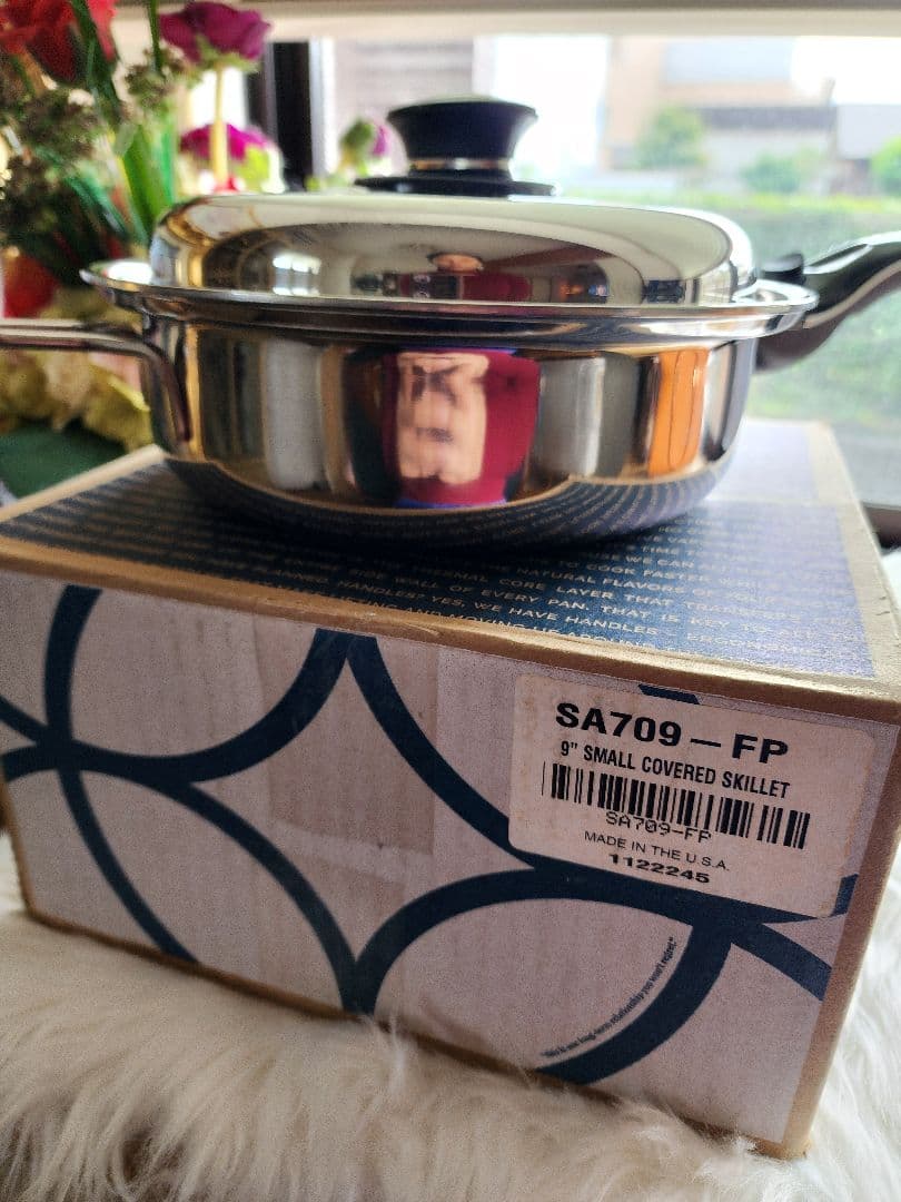 Saladmaster 9インチ/23cm フライパン（蓋付き）