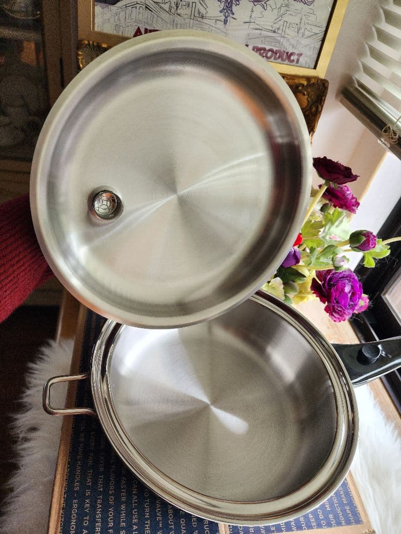 Saladmaster 9インチ/23cm フライパン（蓋付き）