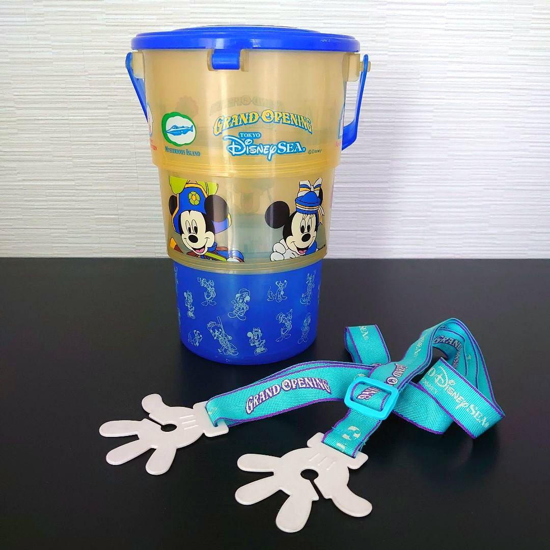ディズニーシー ポップコーンバケット グランドオープン レア - メルカリ