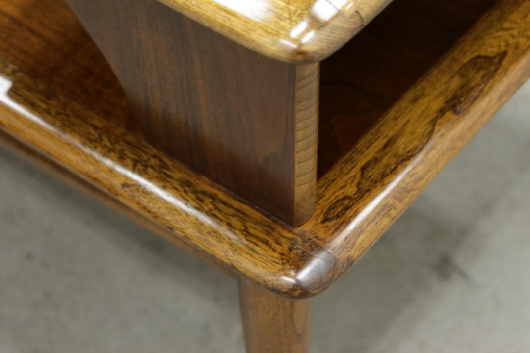 U.S. レーン Acclamim 2段 ウォールナット サイドテーブル 台