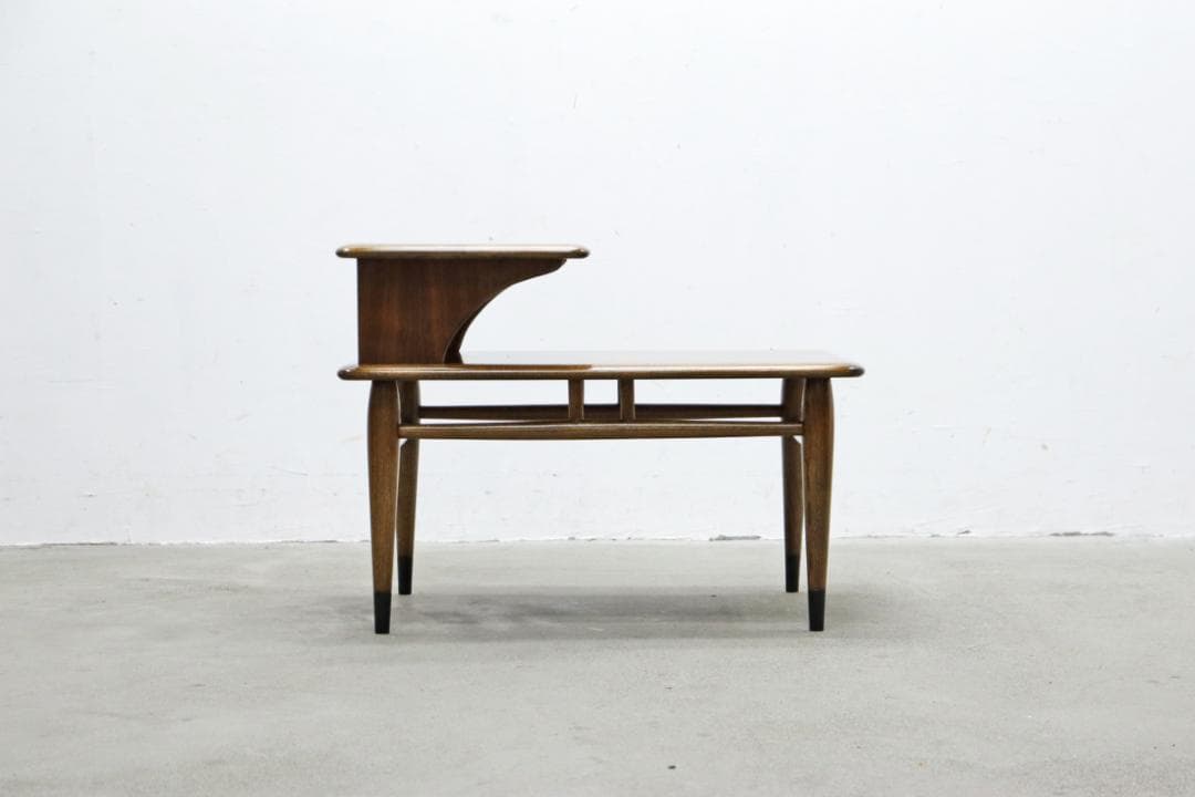 U.S. レーン Acclamim 2段 ウォールナット サイドテーブル 台