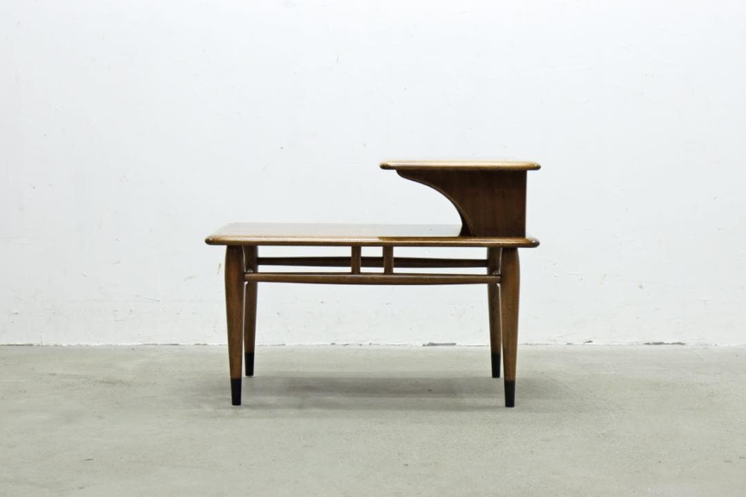 U.S. レーン Acclamim 2段 ウォールナット サイドテーブル 台