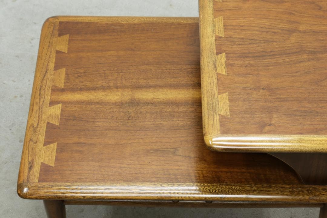 U.S. レーン Acclamim 2段 ウォールナット サイドテーブル 台