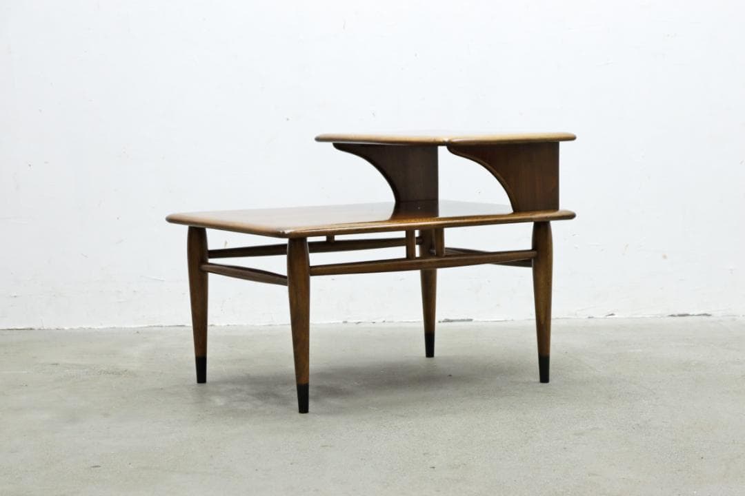 U.S. レーン Acclamim 2段 ウォールナット サイドテーブル 台