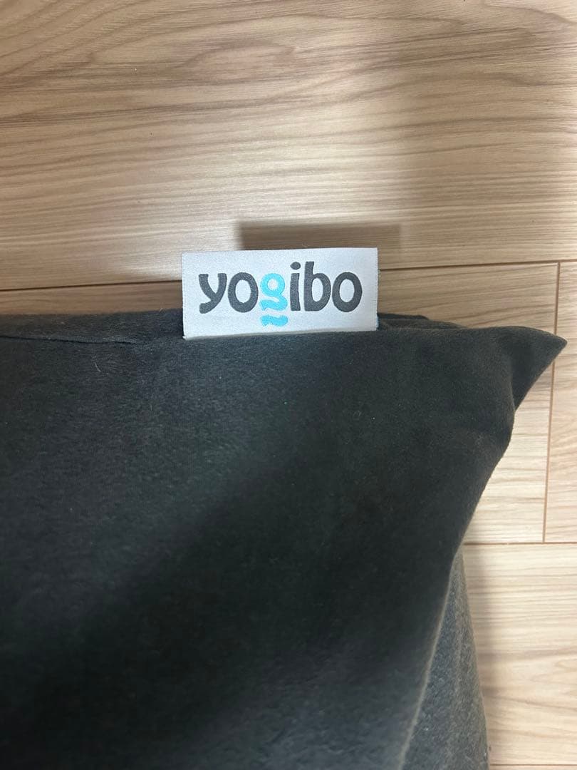 yoibo ビーズクッション ブラックmidi