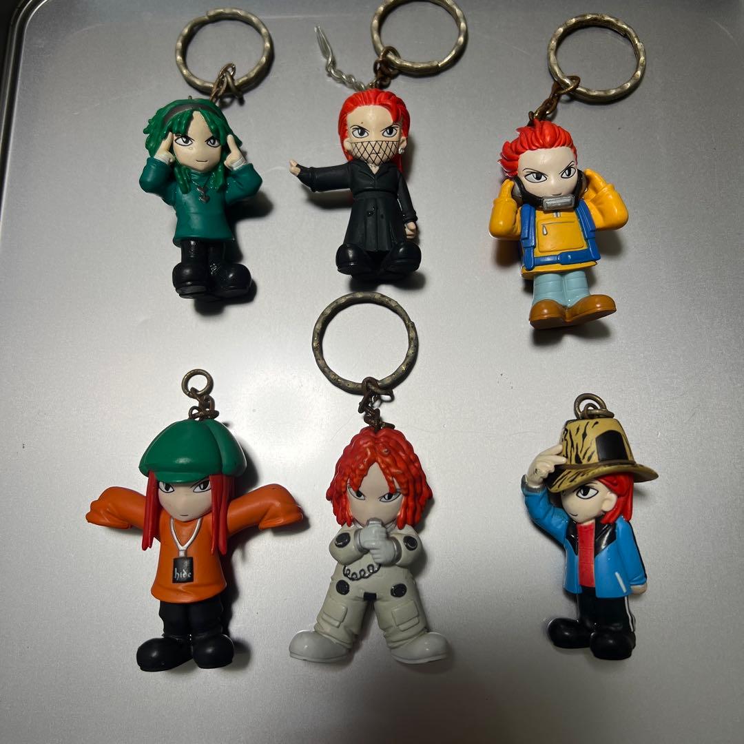 XJapan hide キーホルダー 6個セット - メルカリ