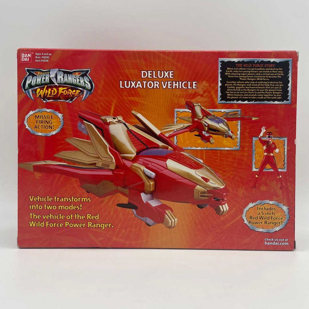 コミック・アニメ Power Rangers Wild Force Luxator Vehicle