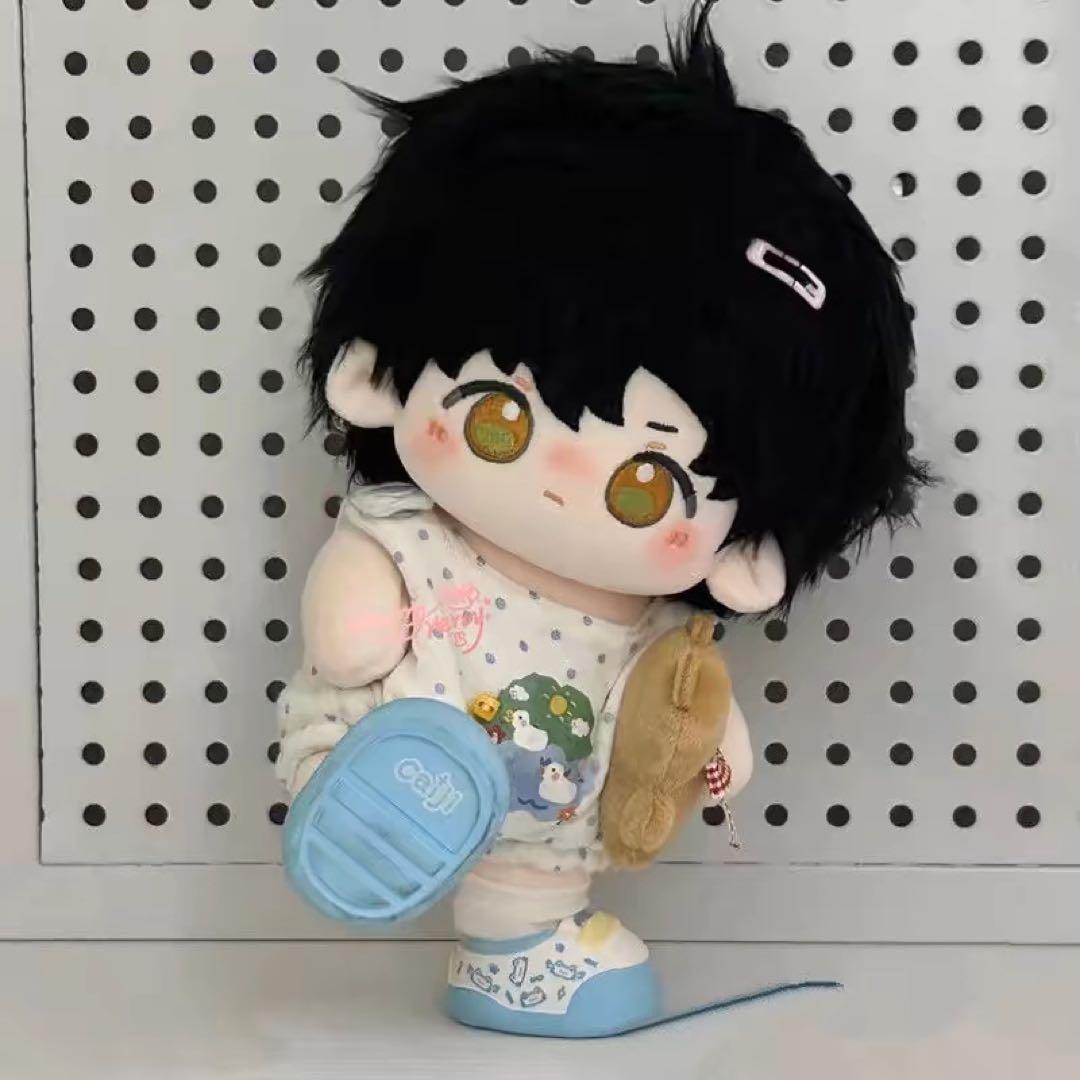 20CM ハンドメイド ぬいぐるみ 耳付き本体のみ　恋と深空　レイ　服装無し