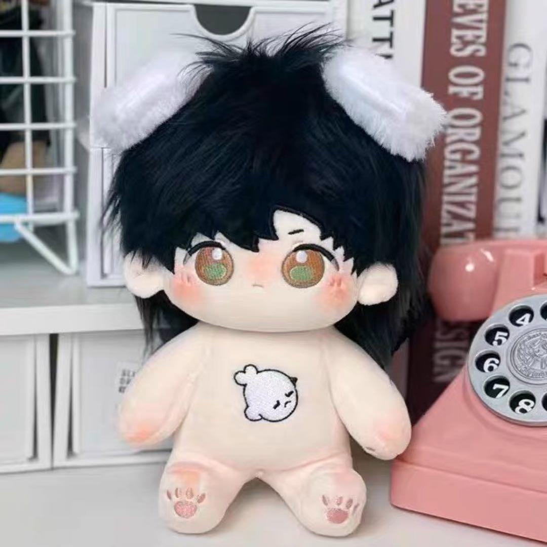 20CM ハンドメイド ぬいぐるみ 耳付き本体のみ　恋と深空　レイ　服装無し