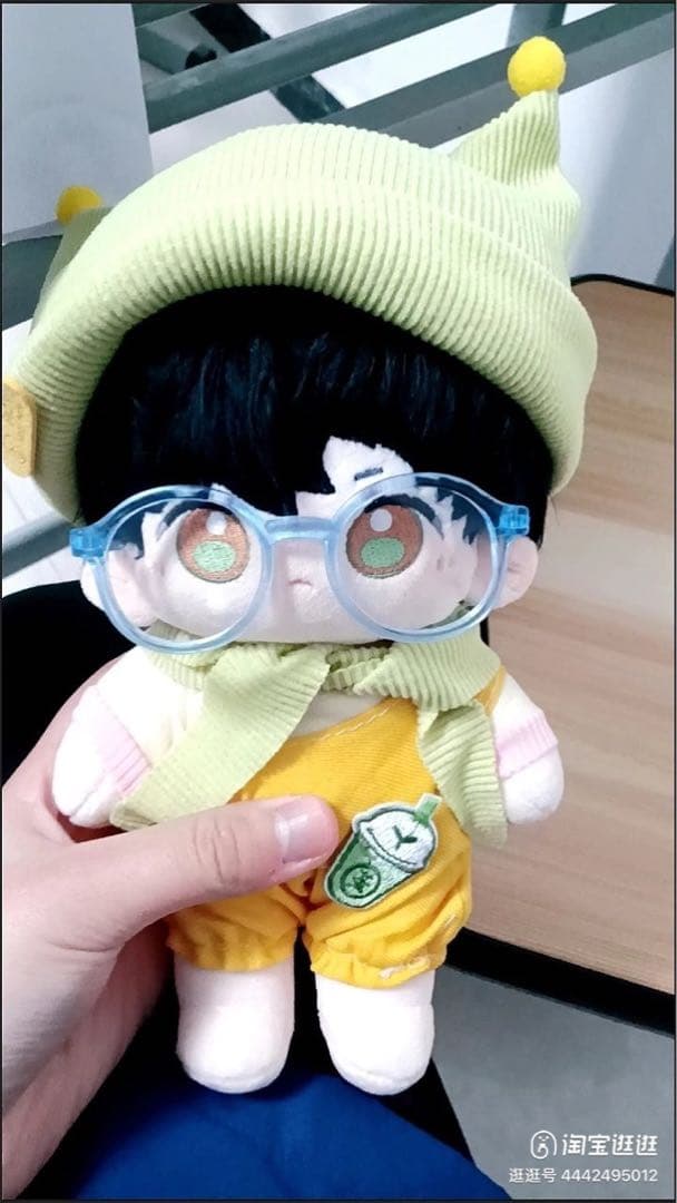 20CM ハンドメイド ぬいぐるみ 耳付き本体のみ　恋と深空　レイ　服装無し