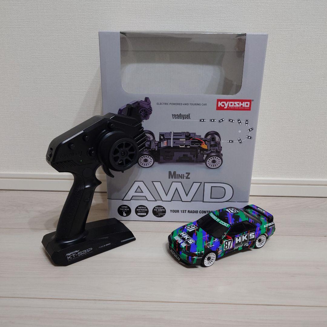 新品2万6千円相当！Mini-Z AWD GTR R32 HKSカラー