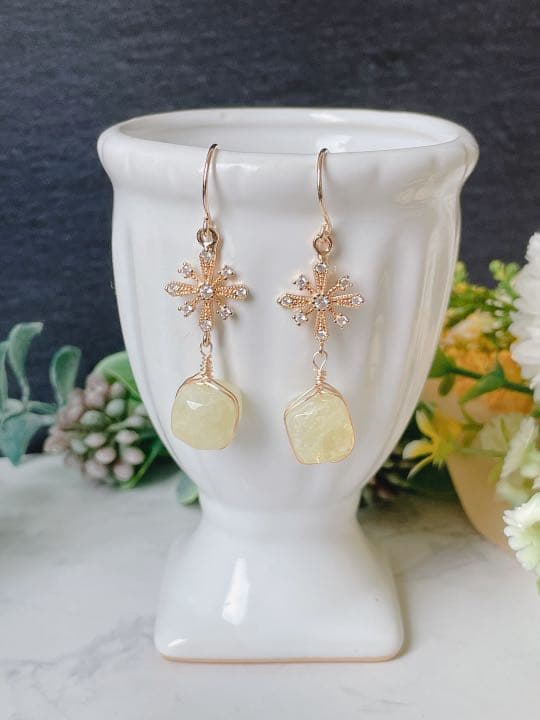 レモンクォーツキューブ