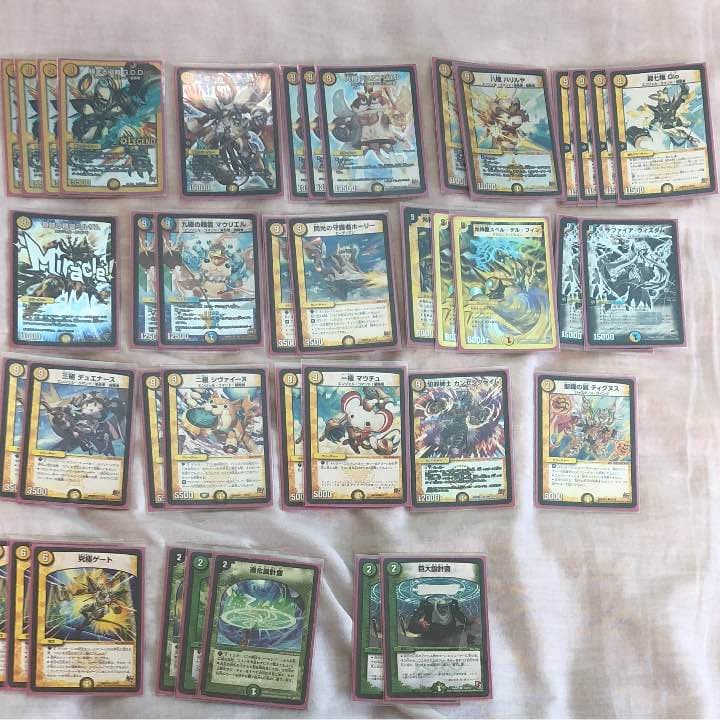 最終値下げデュエルマスターズ引退デッキ、デッキパーツ多数