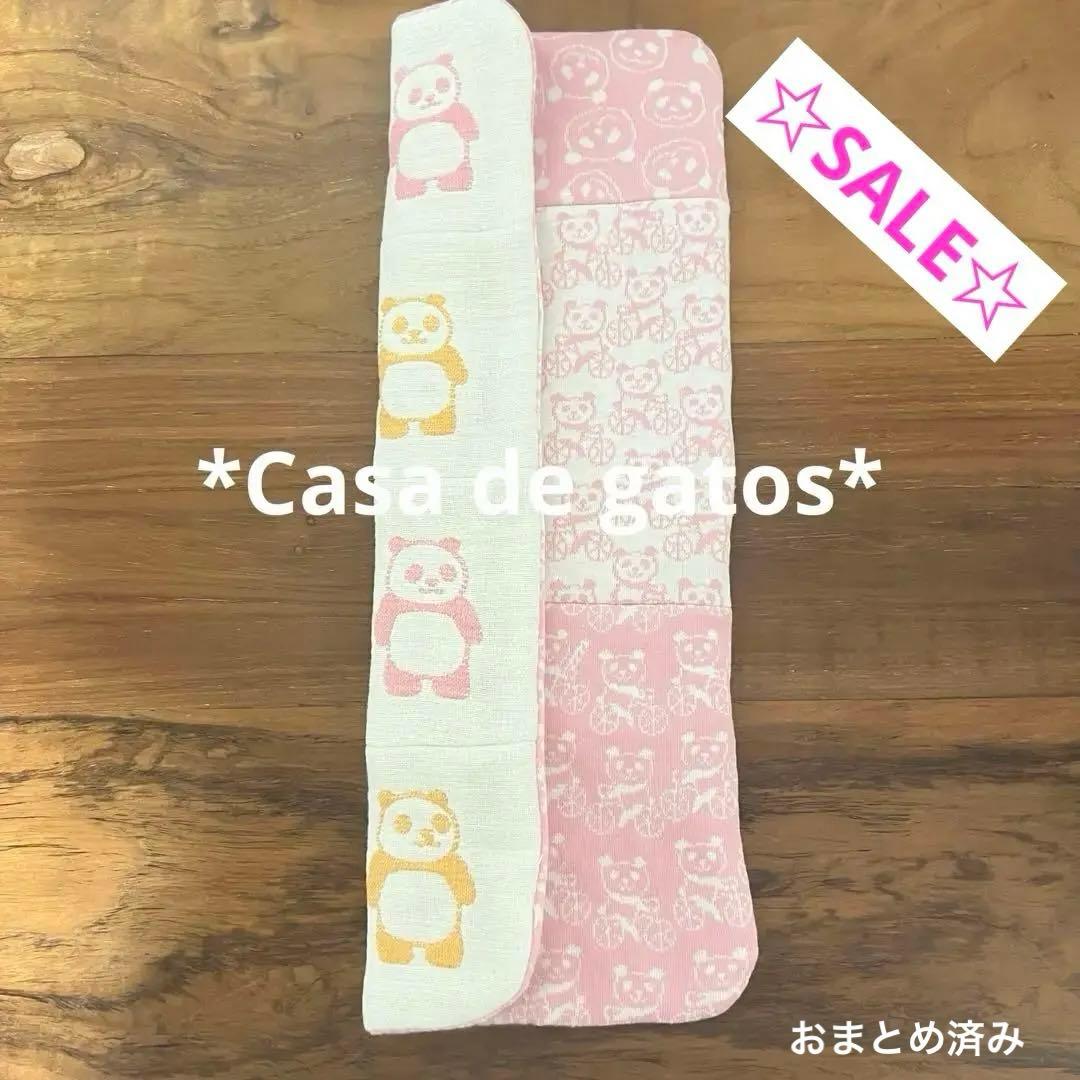 maffonパンダ×fuwaraパンダ＊パッチタオル＊41×21cmの通販｜www