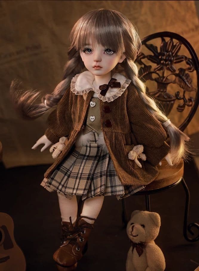AX966 BJD 1/6 ドール本体 Wan 球体関節人形 ハンドメイド