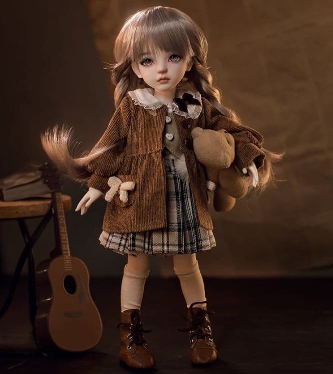 AX966 BJD 1/6 ドール本体 Wan 球体関節人形 ハンドメイド