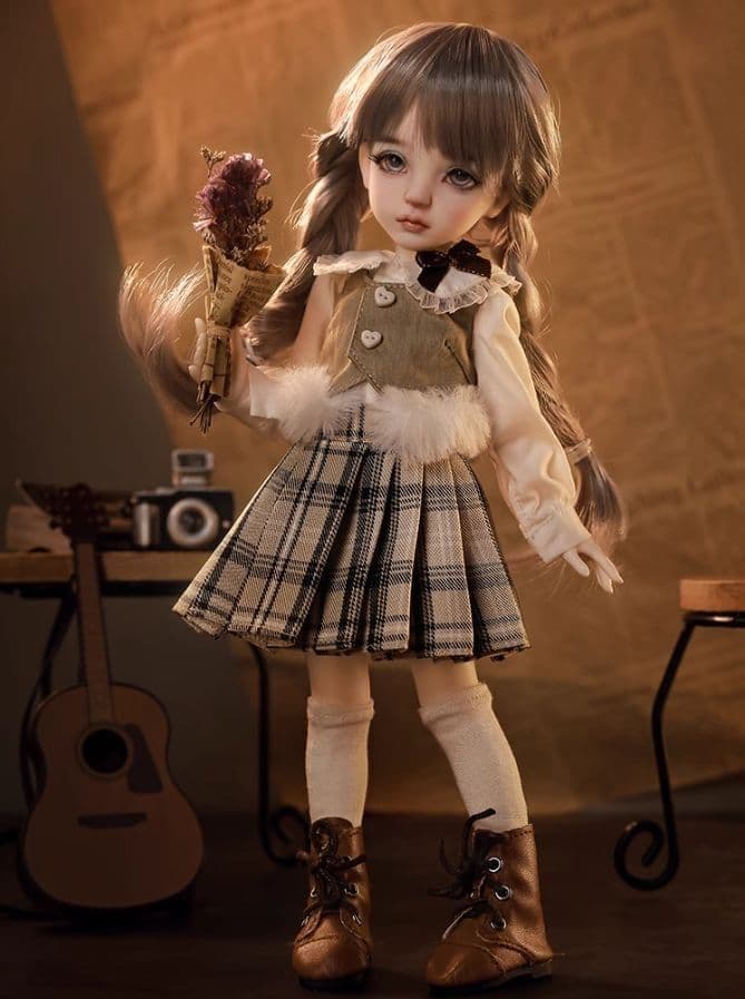 AX966 BJD 1/6 ドール本体 Wan 球体関節人形 ハンドメイド