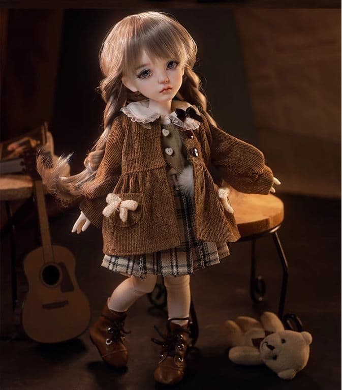 AX966 BJD 1/6 ドール本体 Wan 球体関節人形 ハンドメイド