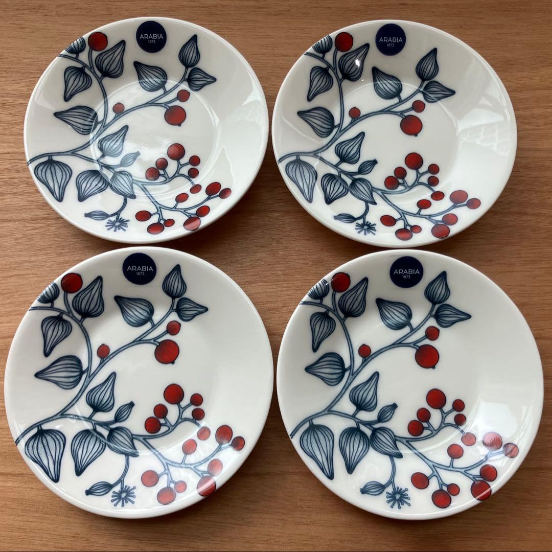 アラビア　ルノ　フロストベリー　プレート11.5cm