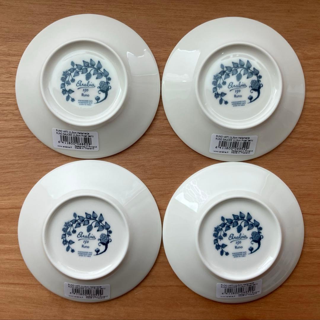 アラビア　ルノ　フロストベリー　プレート11.5cm