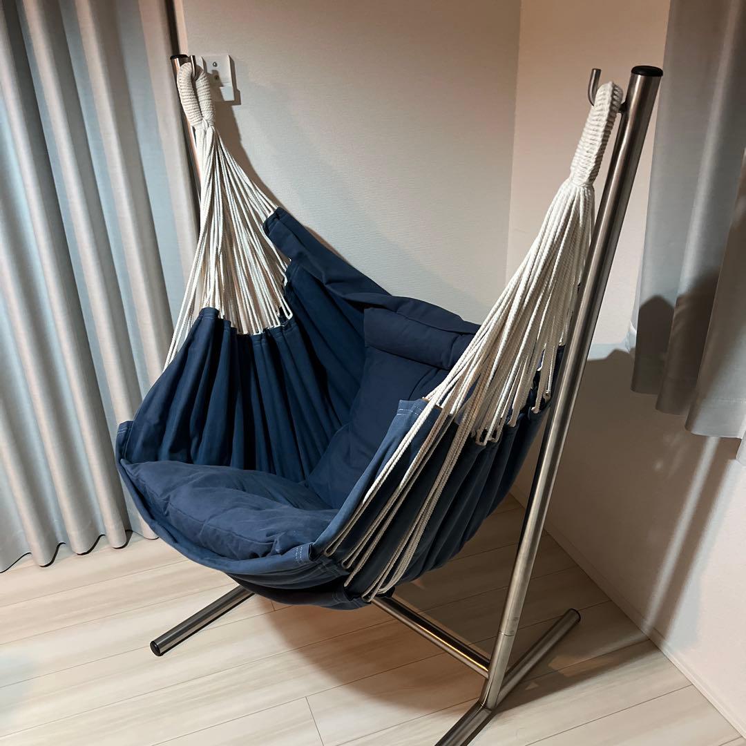 KOMFORTA(コンフォルタ)　ハンモックチェア　ネイビー