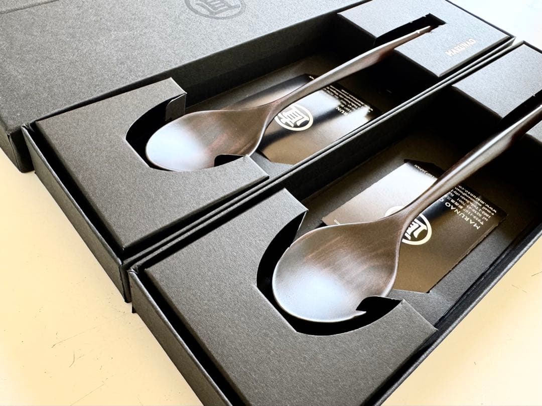 MARUNAO オペラ スプーン170 黒檀 2本セット - メルカリ