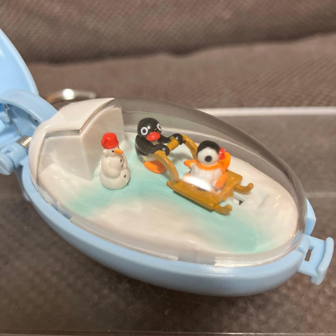 激レア：レトロ】ポケットクリッター ピングー キーホルダー そり遊び