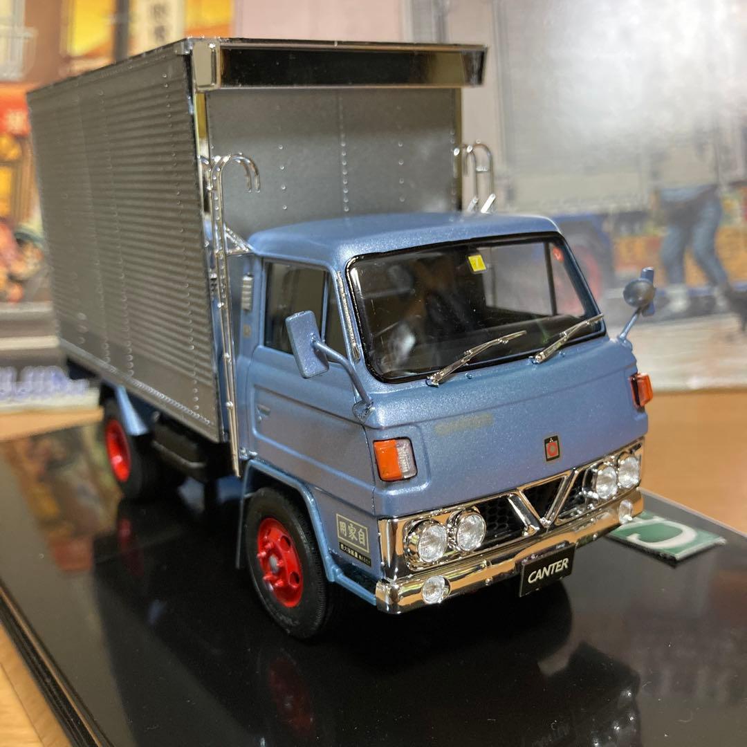 フジミ1/32 三菱ふそうキャンター T200系 アルミパネル 仕様 完成品
