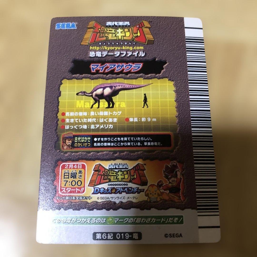 恐竜キング　第6期恐竜カード