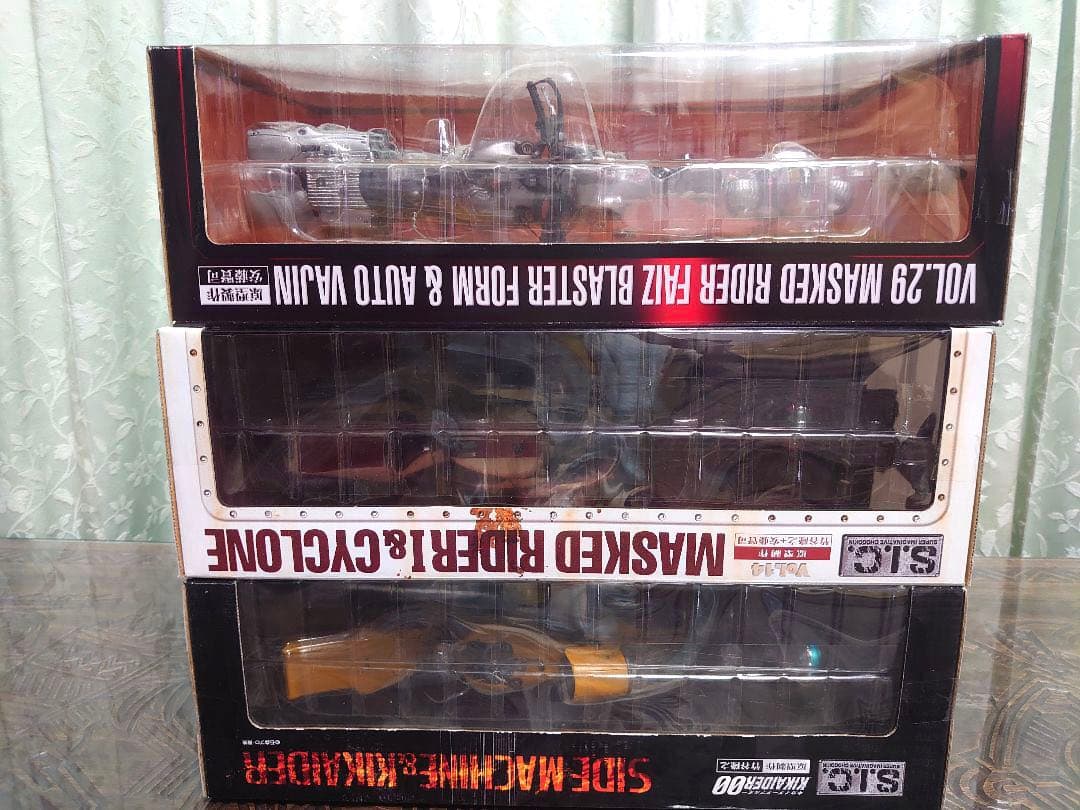 3箱 SIC ライダー サイクロン キカイダー ファイズ バイク 未開封