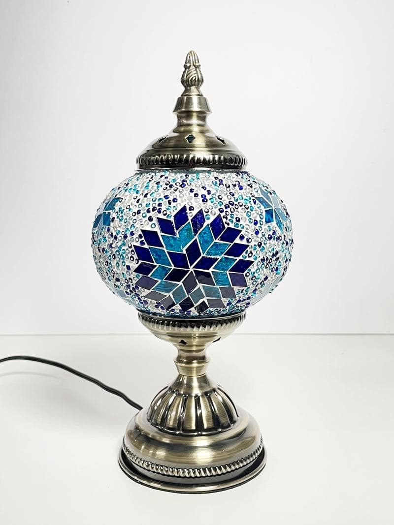 モザイクガラス テーブルランプ 卓上 LEDライト 照明器具 インテリア