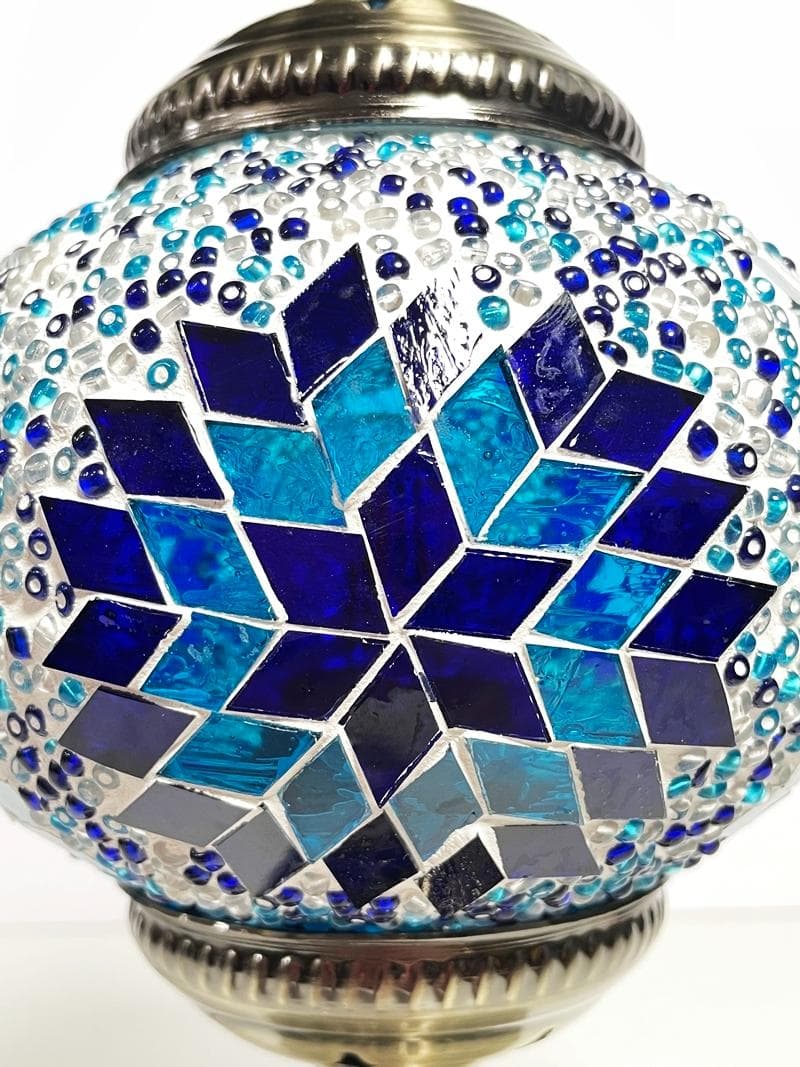 モザイクガラス テーブルランプ 卓上 LEDライト 照明器具 インテリア