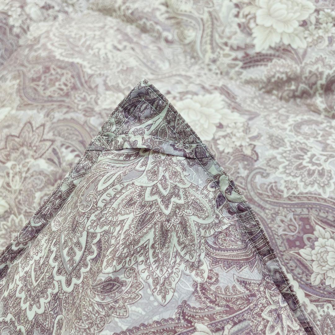 羽毛布団 シングル ポーランド産ホワイトマザーグース 軽量生地 25883ピンク