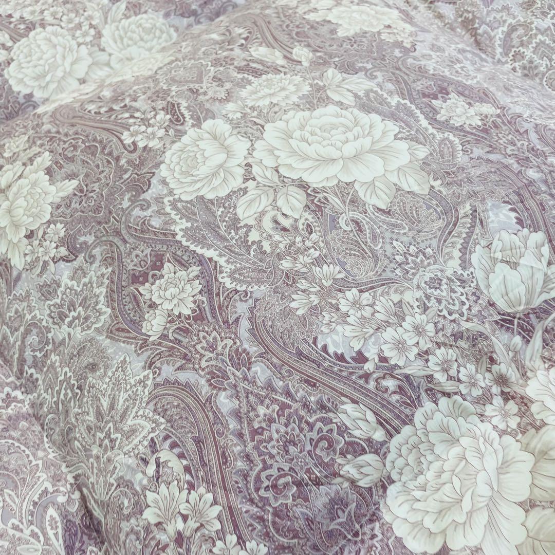 羽毛布団 シングル ポーランド産ホワイトマザーグース 軽量生地 25883ピンク